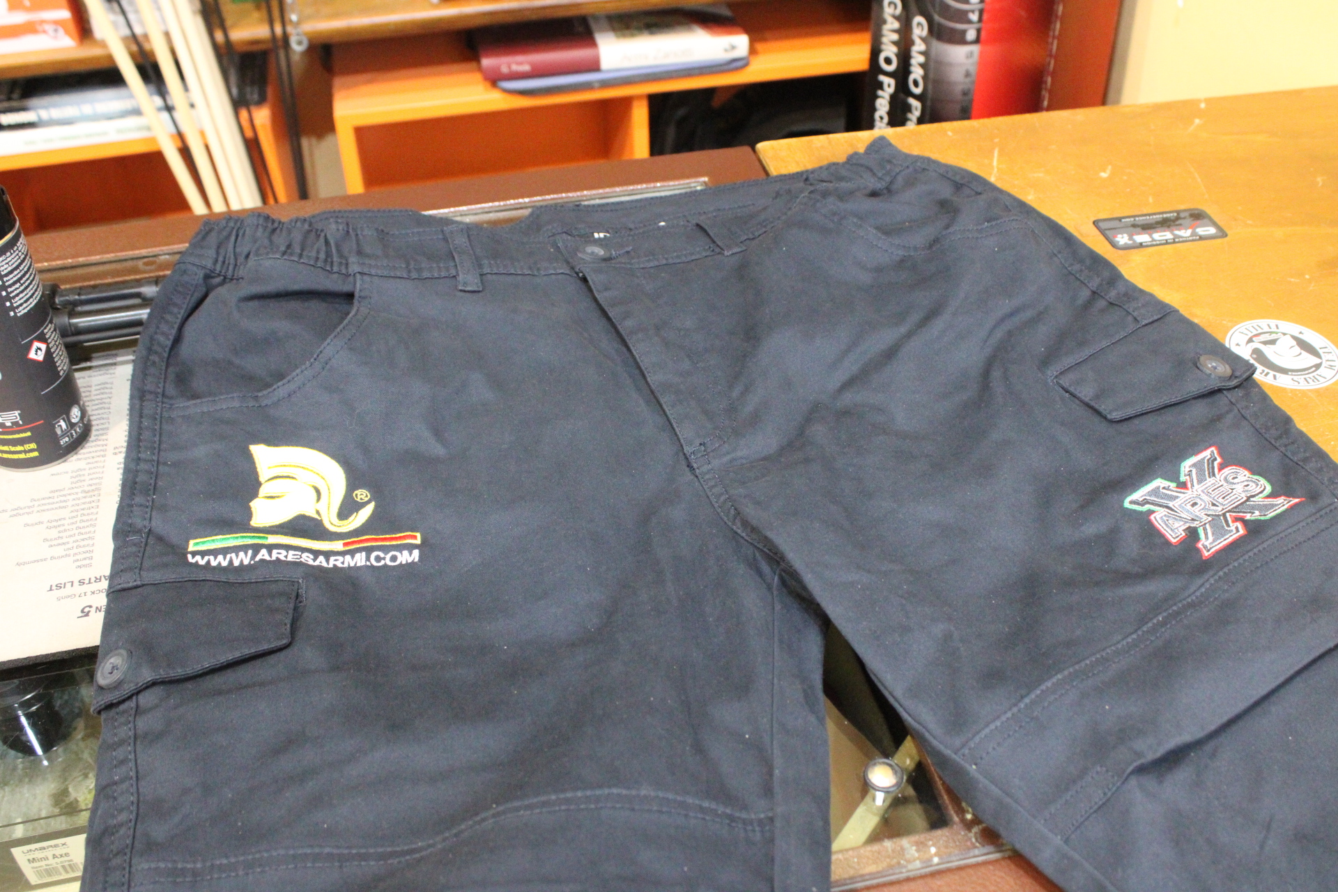 PANTALONI CARGO ARES BLU NAVY - immagine 3